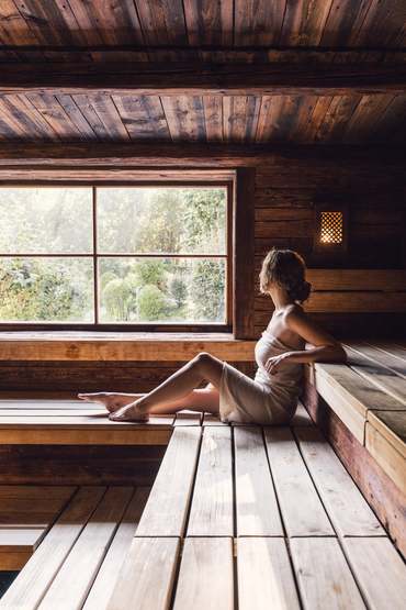 Mondo saune con un totale di 9 saune, zone relax e Spa salina
