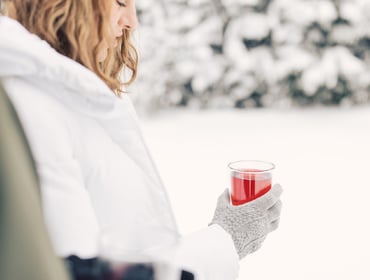 Pferdeschlittenfahrt mit Orangenpunsch und Weihnachtsgebäck